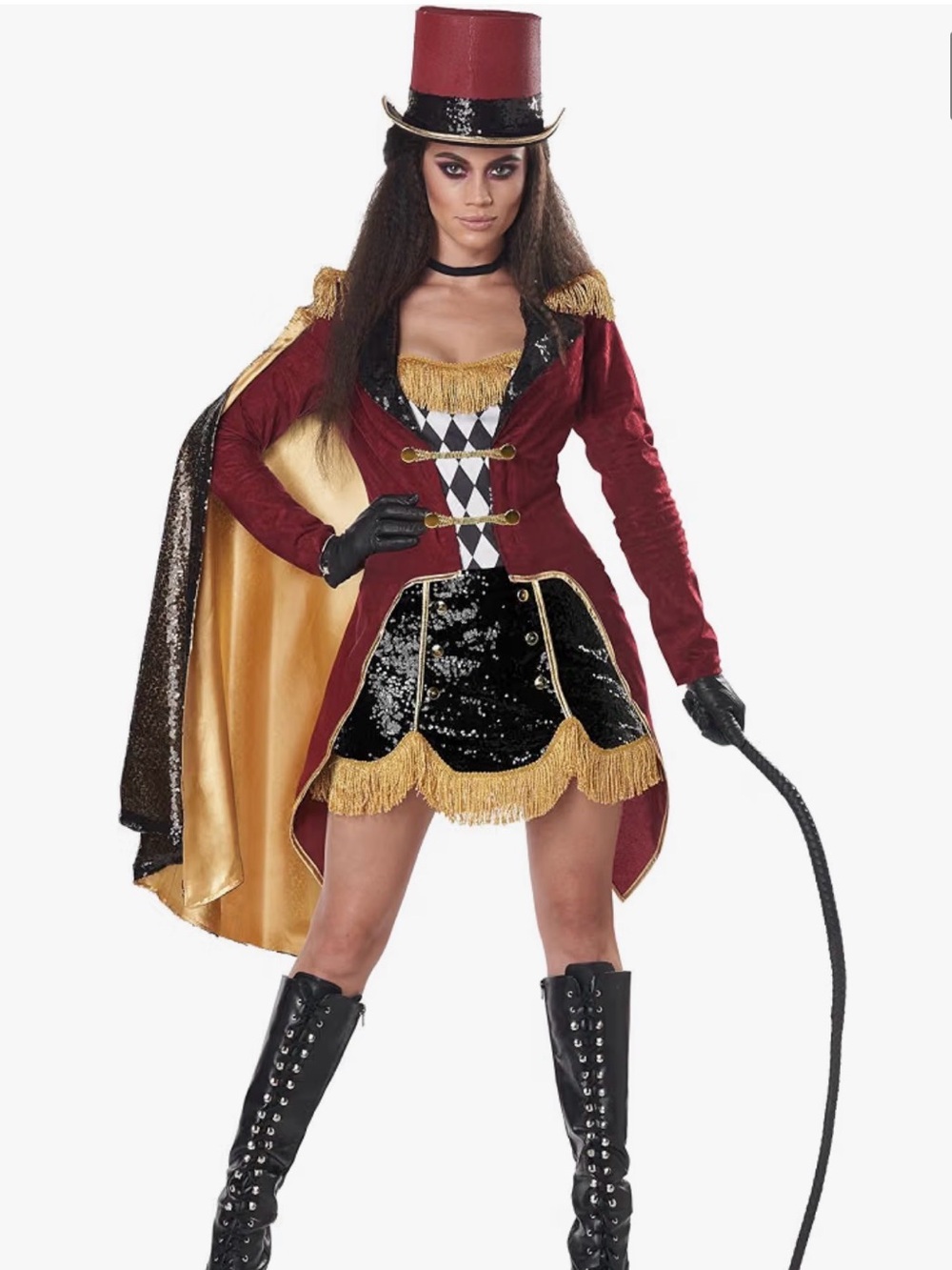 California Costume Womens Size L Ringmaster Costume